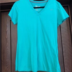 Nike Women's Aqua V-Neck Tee